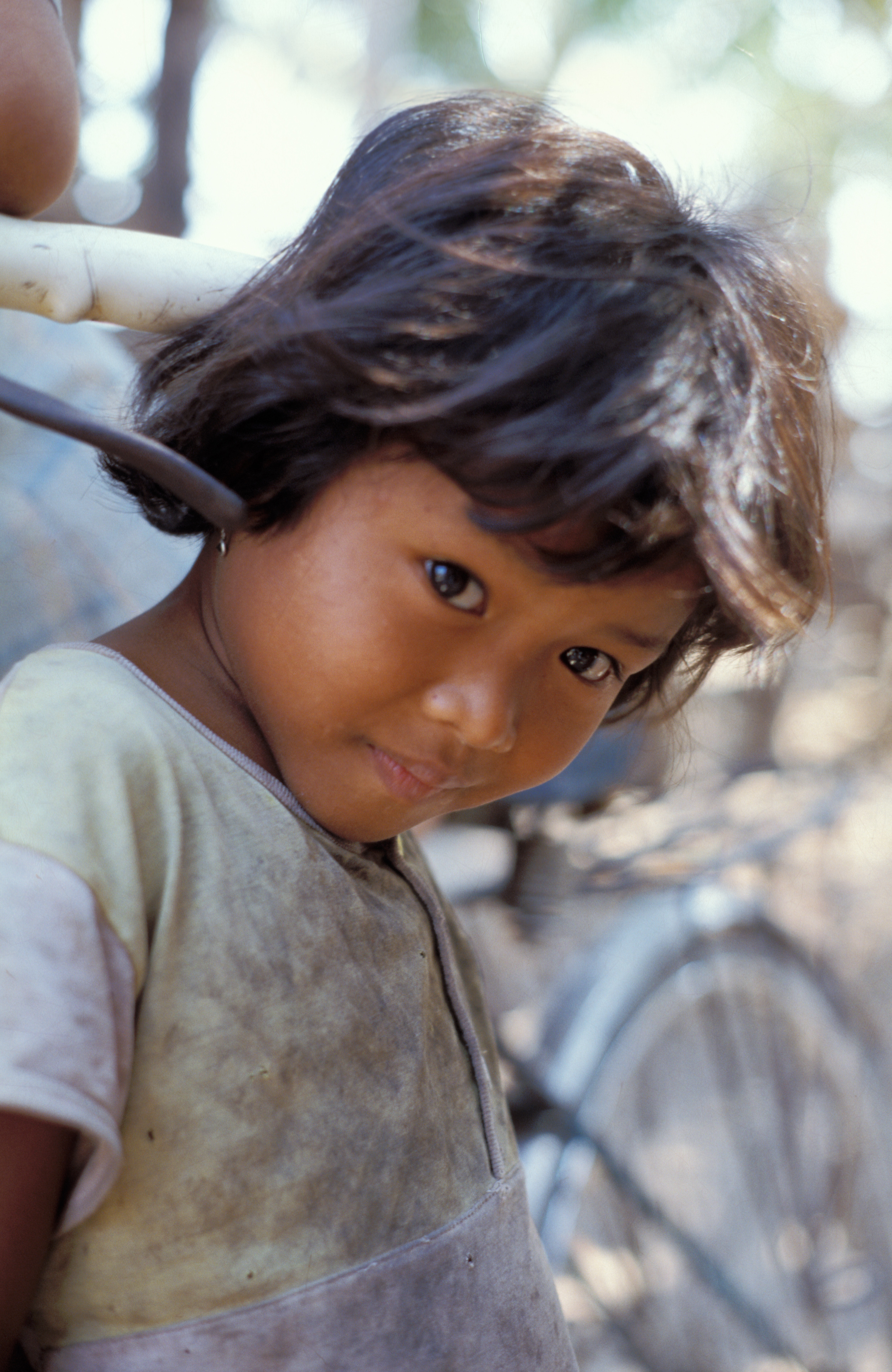 Girl in the Philippines