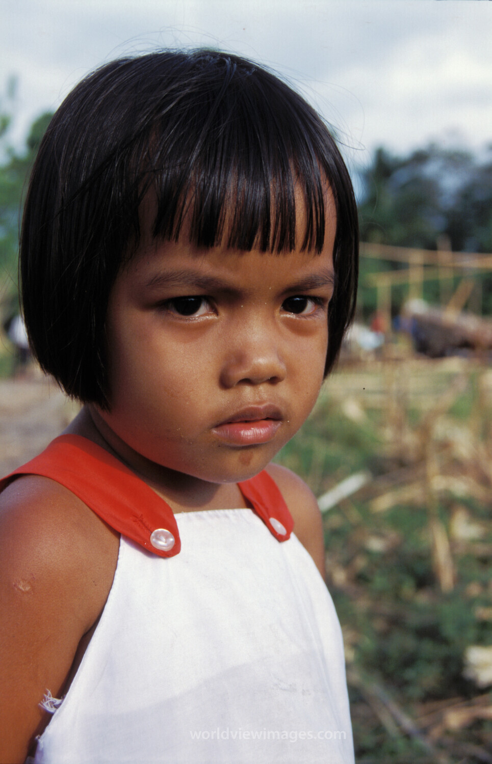 Girl in the Philippines