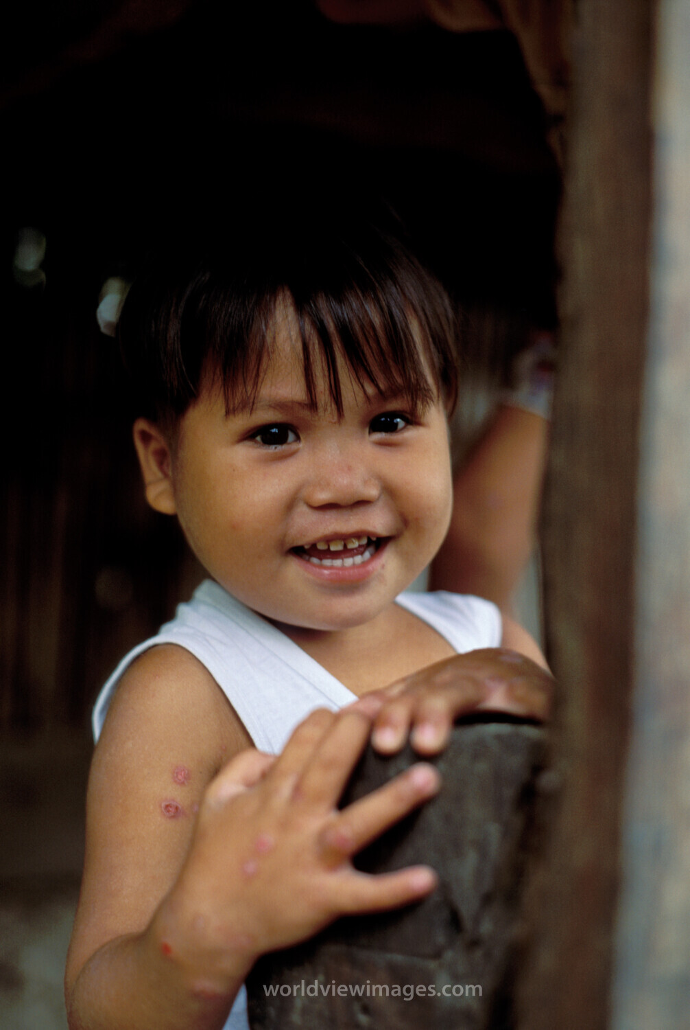 Girl in the Philippines