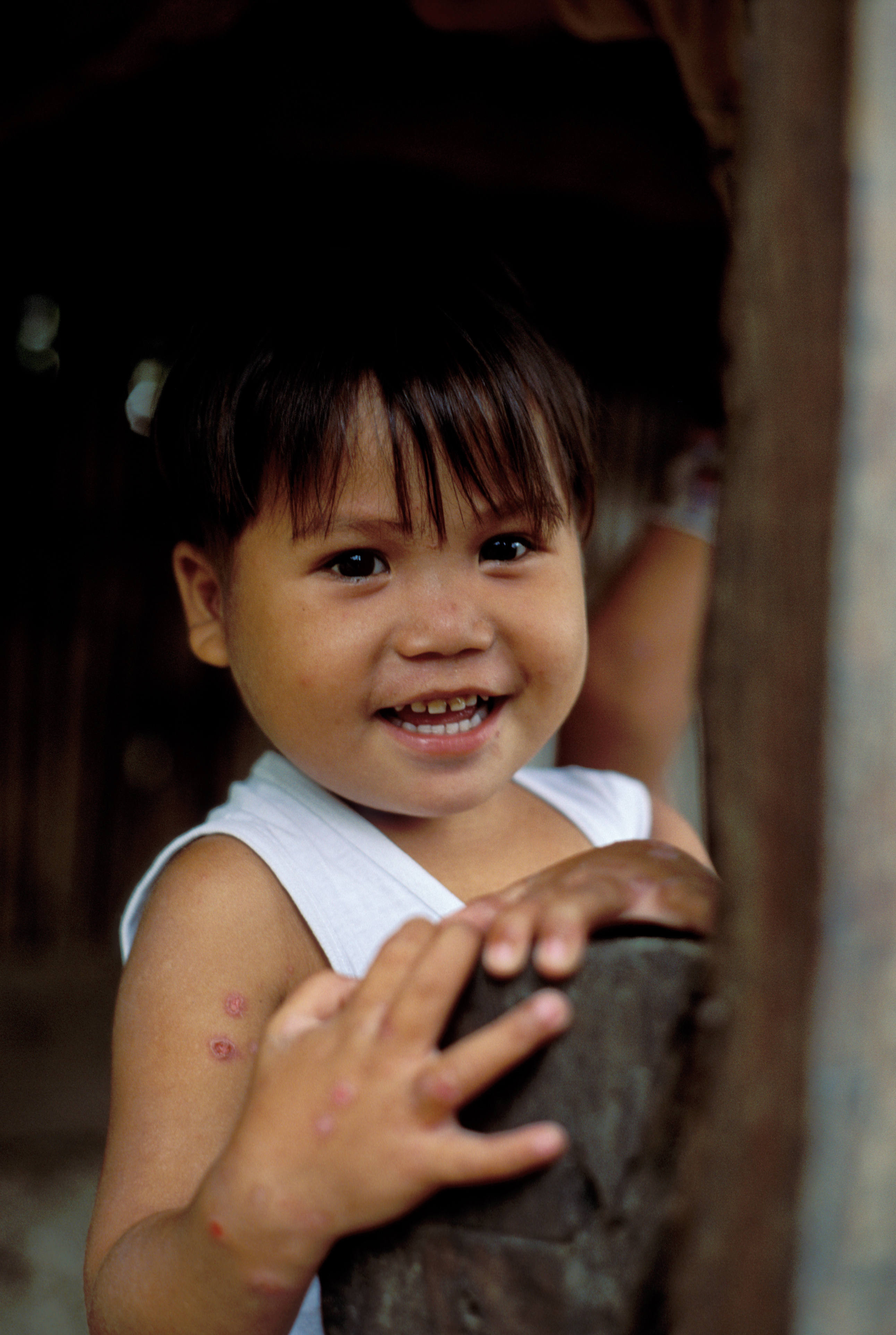 Girl in the Philippines