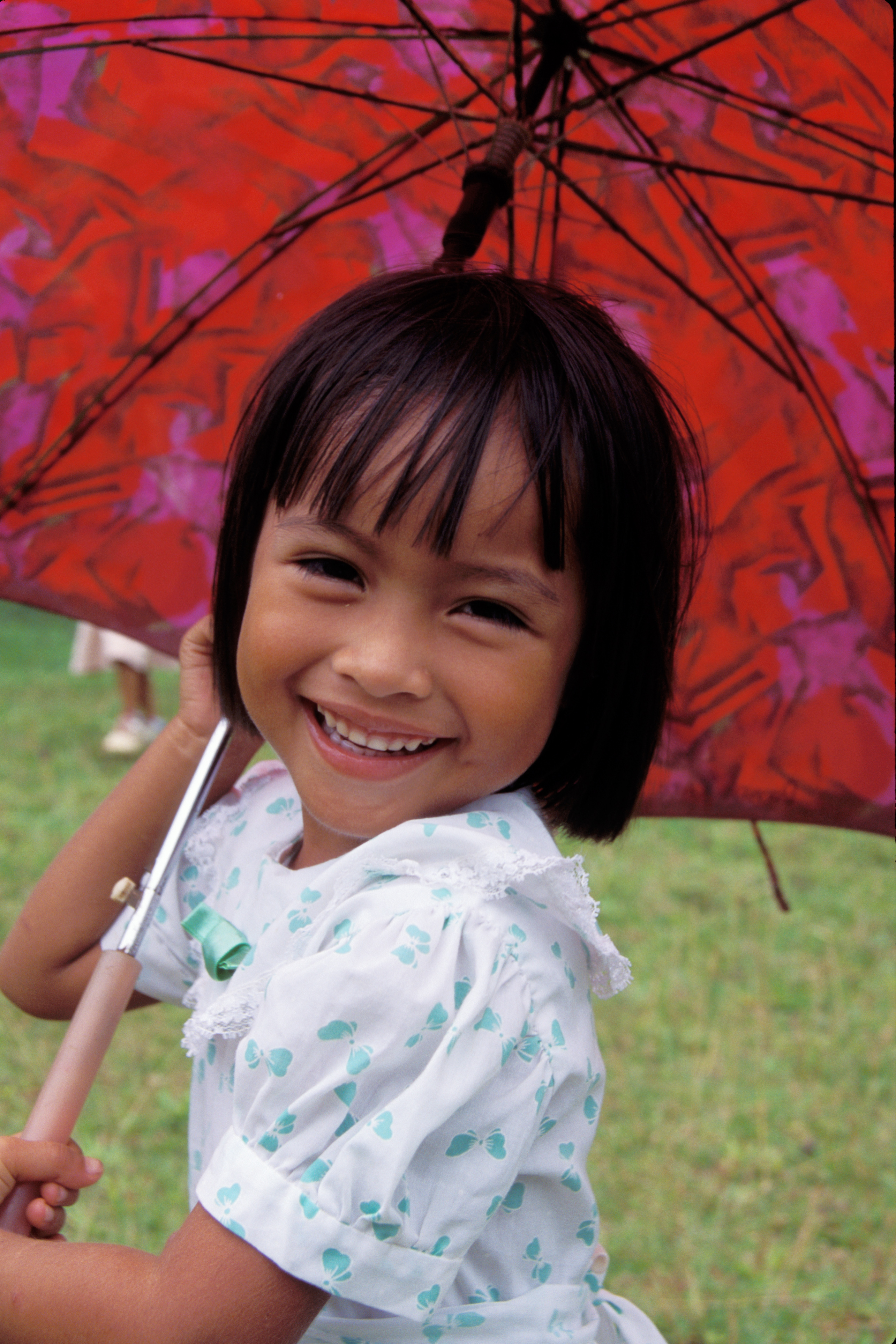 Girl in the Philippines