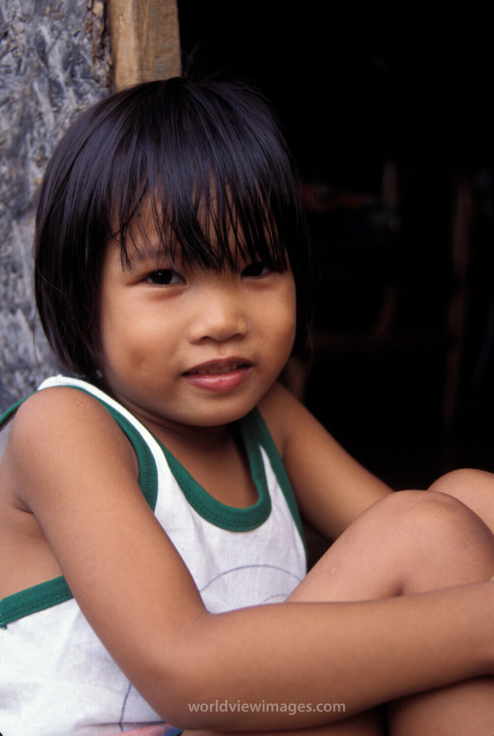 Girl in the Philippines