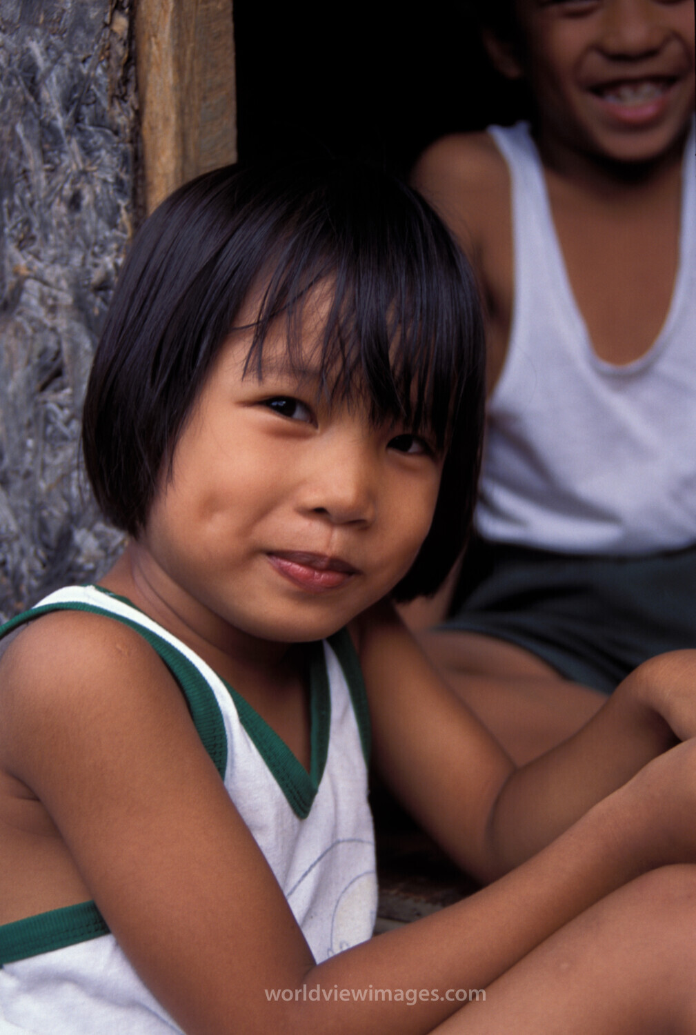 Girl in the Philippines