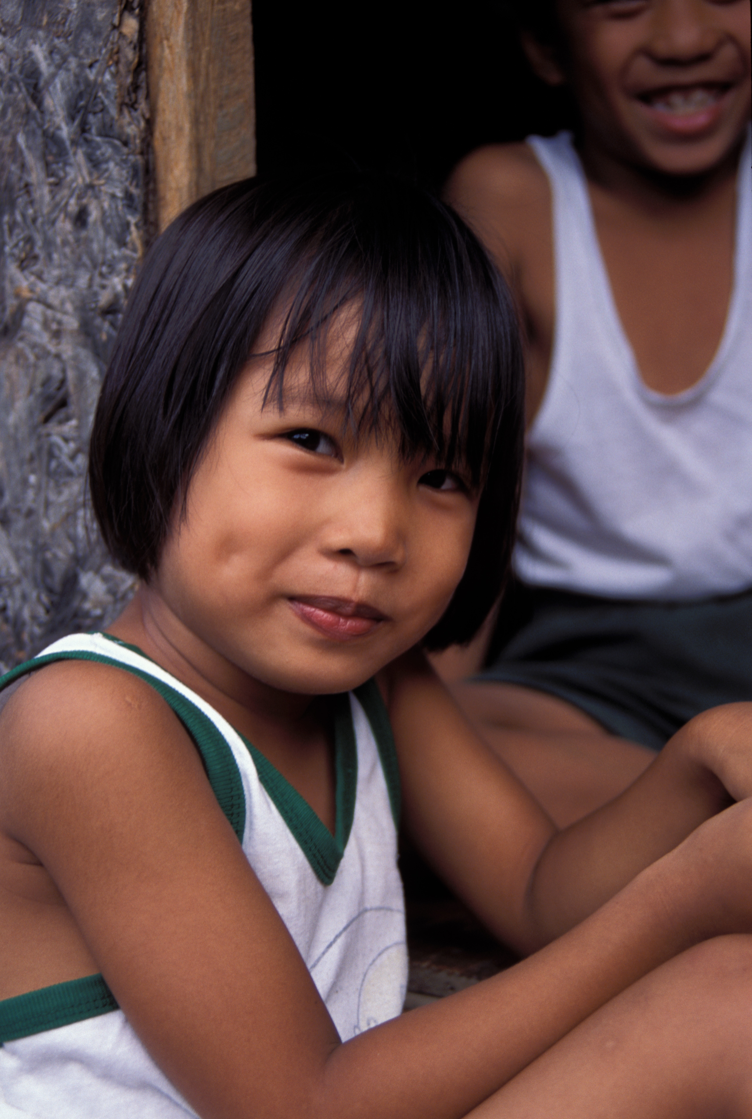 Girl in the Philippines
