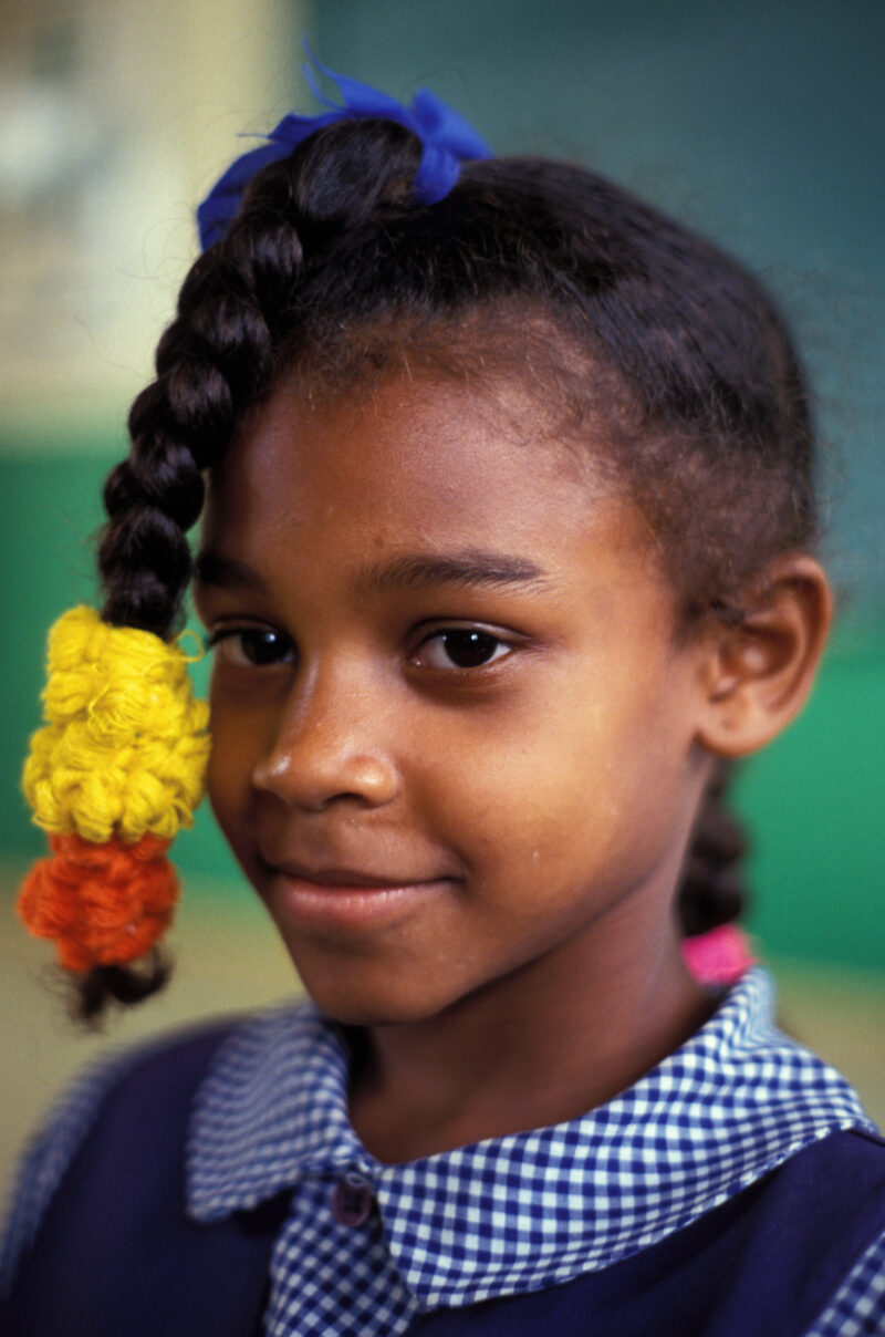 Girl in the Dominican Republic — Stock Images of children: Girls from the Dominican Republic — Children, faces, child, girls, Dominican Republic