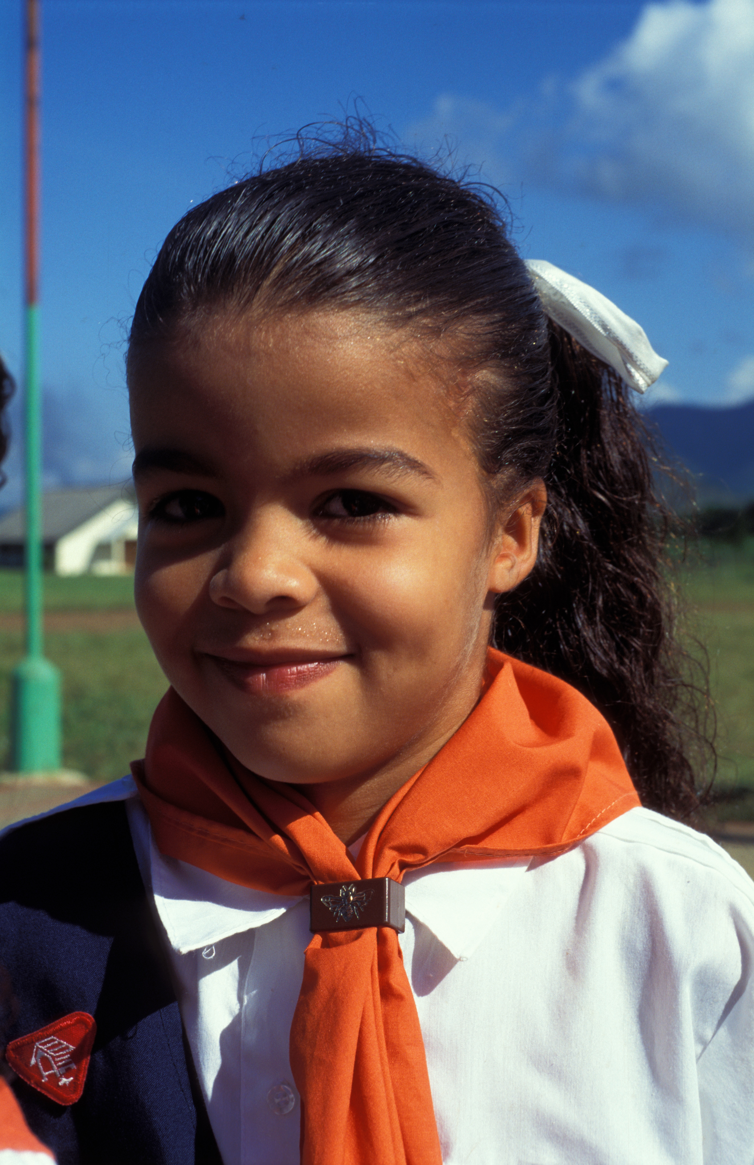 Girl in the Dominican Republic