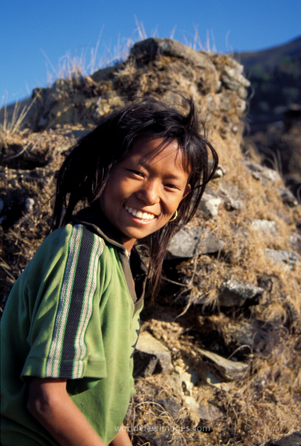 Girl in Nepal