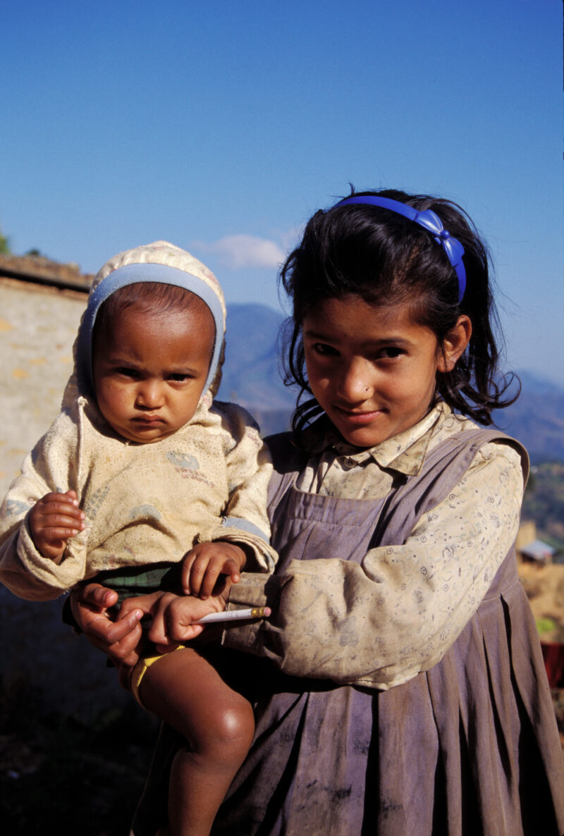 Girl in Nepal — Stock image of girl in rural Nepal — Children, faces, child, girls, girl