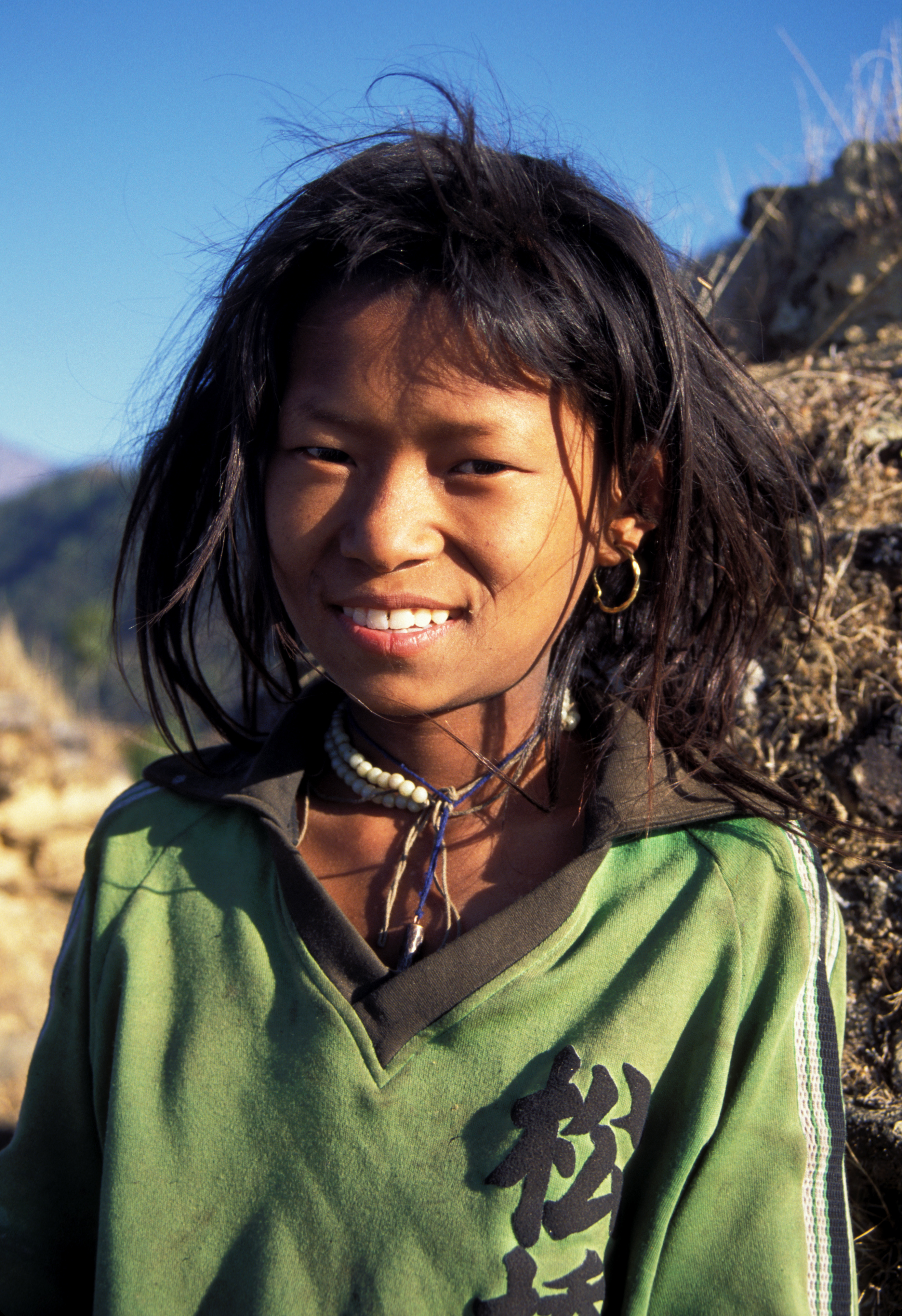 Girl in Nepal