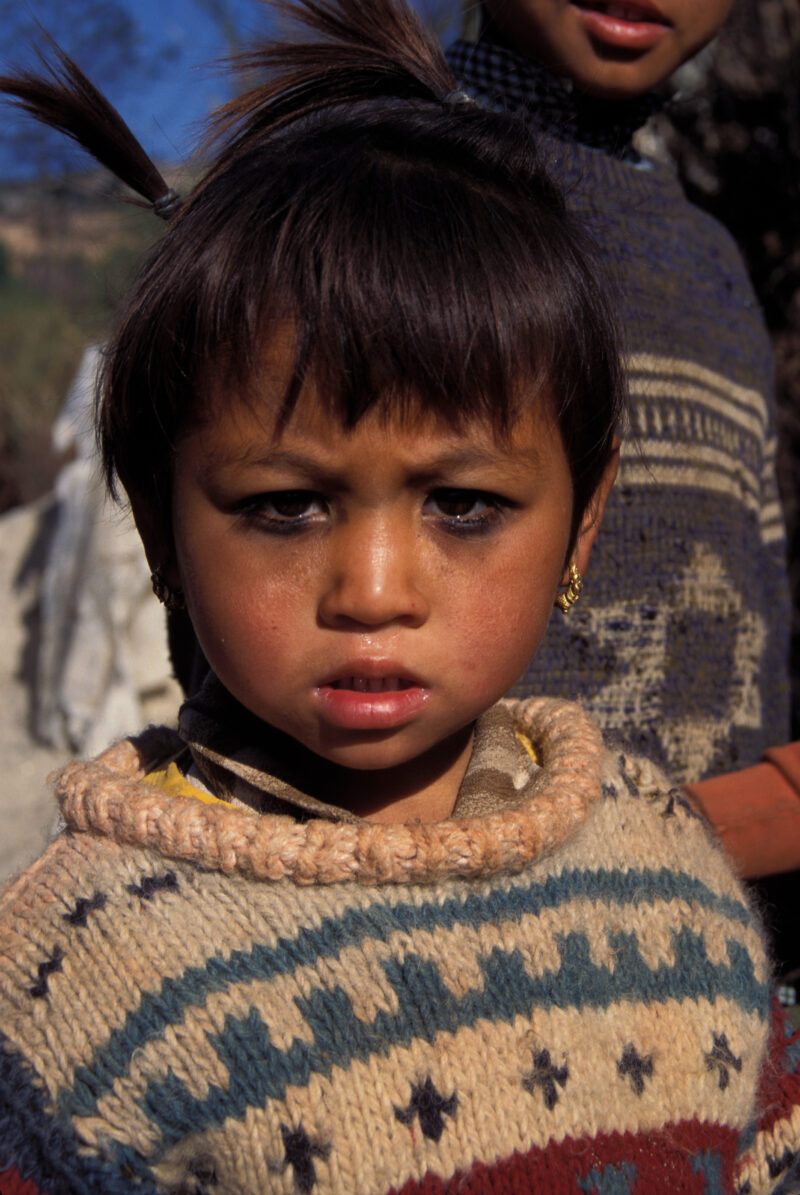 Girl in Nepal — Children of Rural Nepal; Girls — Children, faces, child, girls
