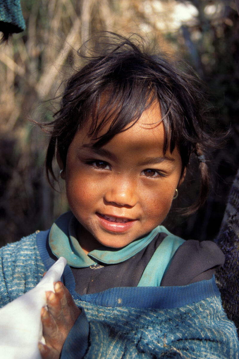Girl in Nepal — Children of Rural Nepal; Girls — Children, faces, child, girls