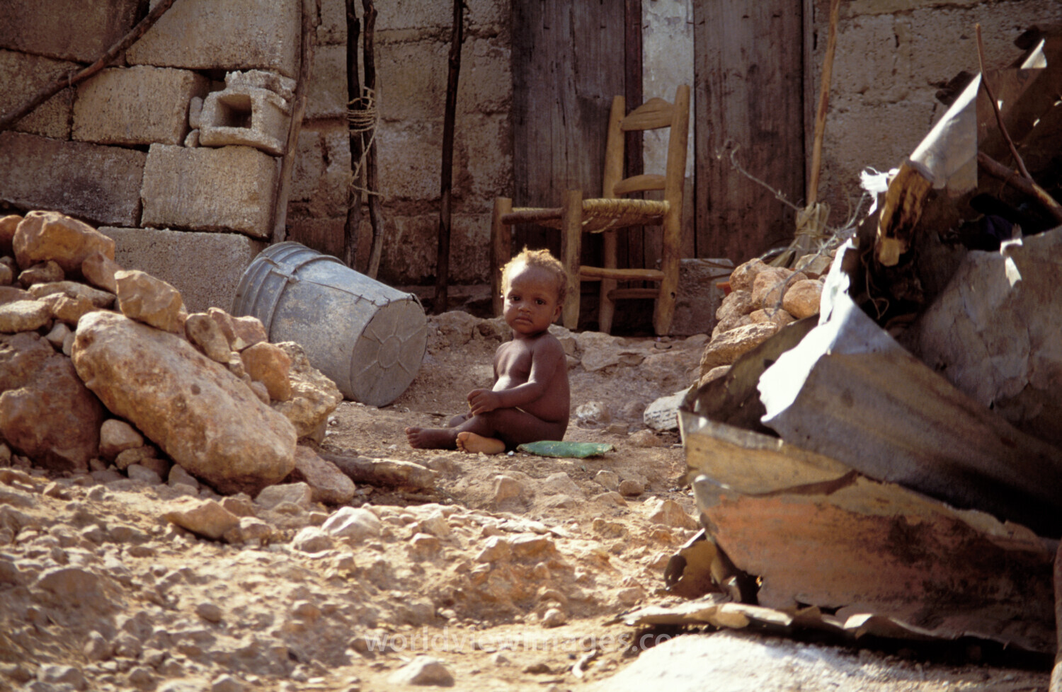 Baby in Haiti