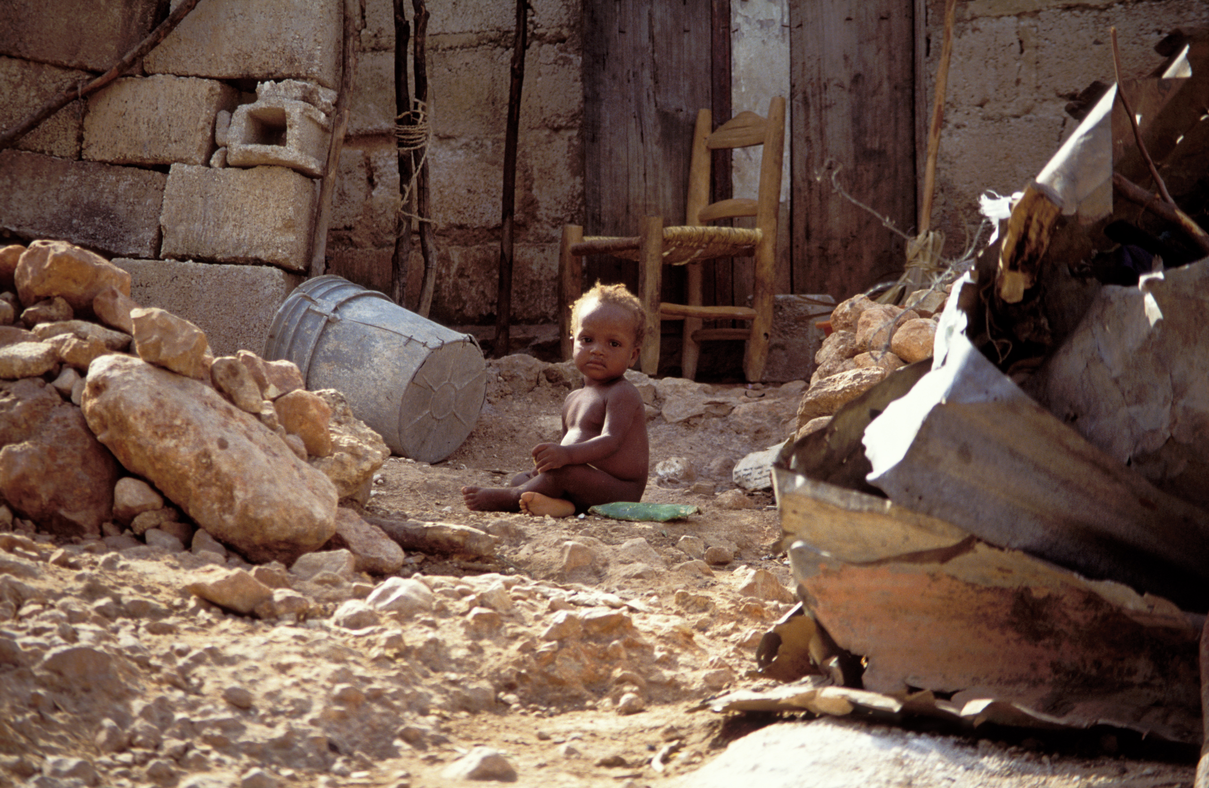 Baby in Haiti