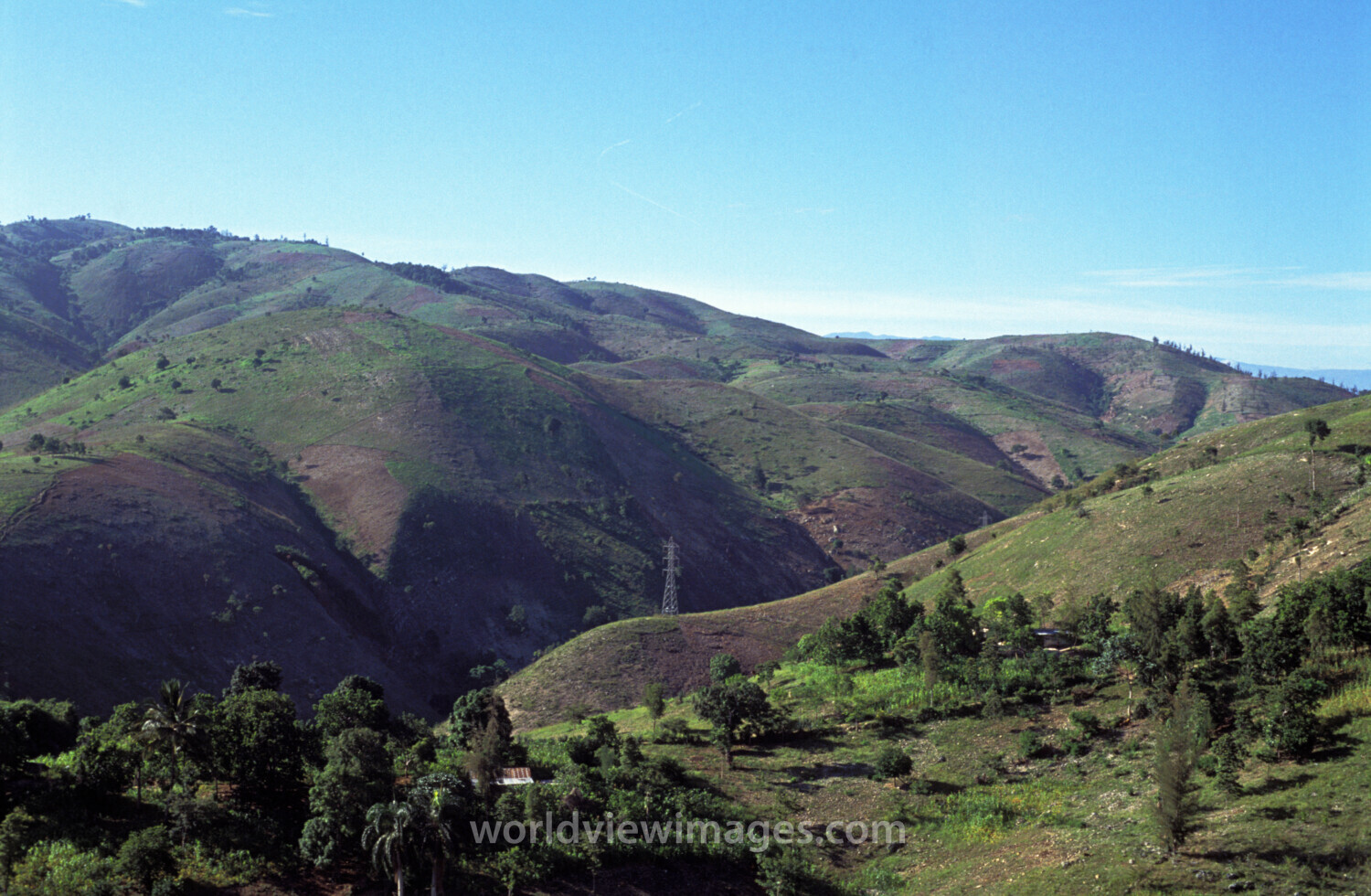 Deforestation in Haiti