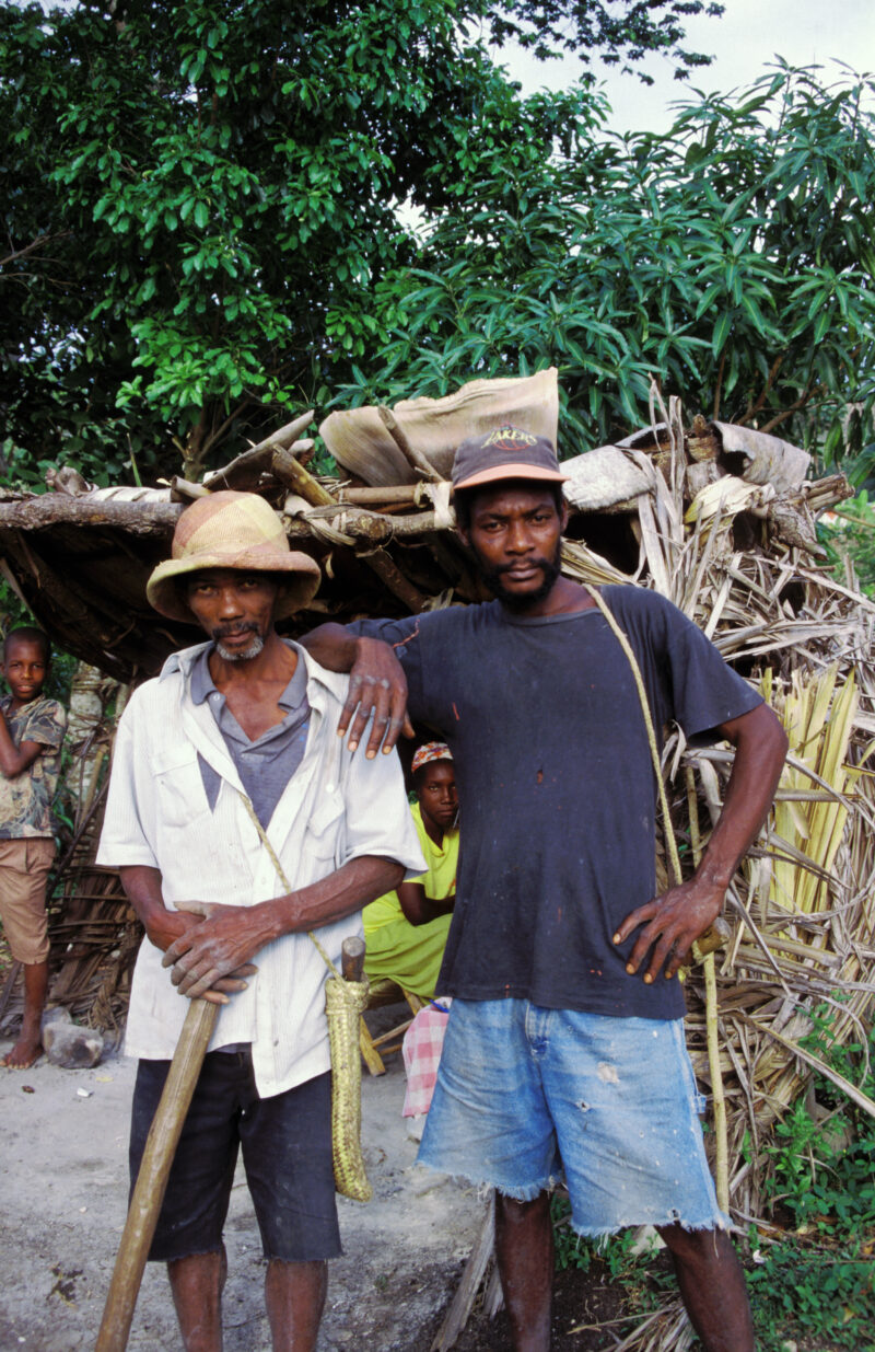 Stock Images of Haiti — Stock Image of Haiti: Men in Haiti — Haiti, Haitian, men