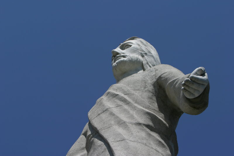 Stock Images of Honduras — Typical Jesus Statue overlooks the city of Tegucigalpa — Honduras, Tegucigalpa, city, Jesus, statue