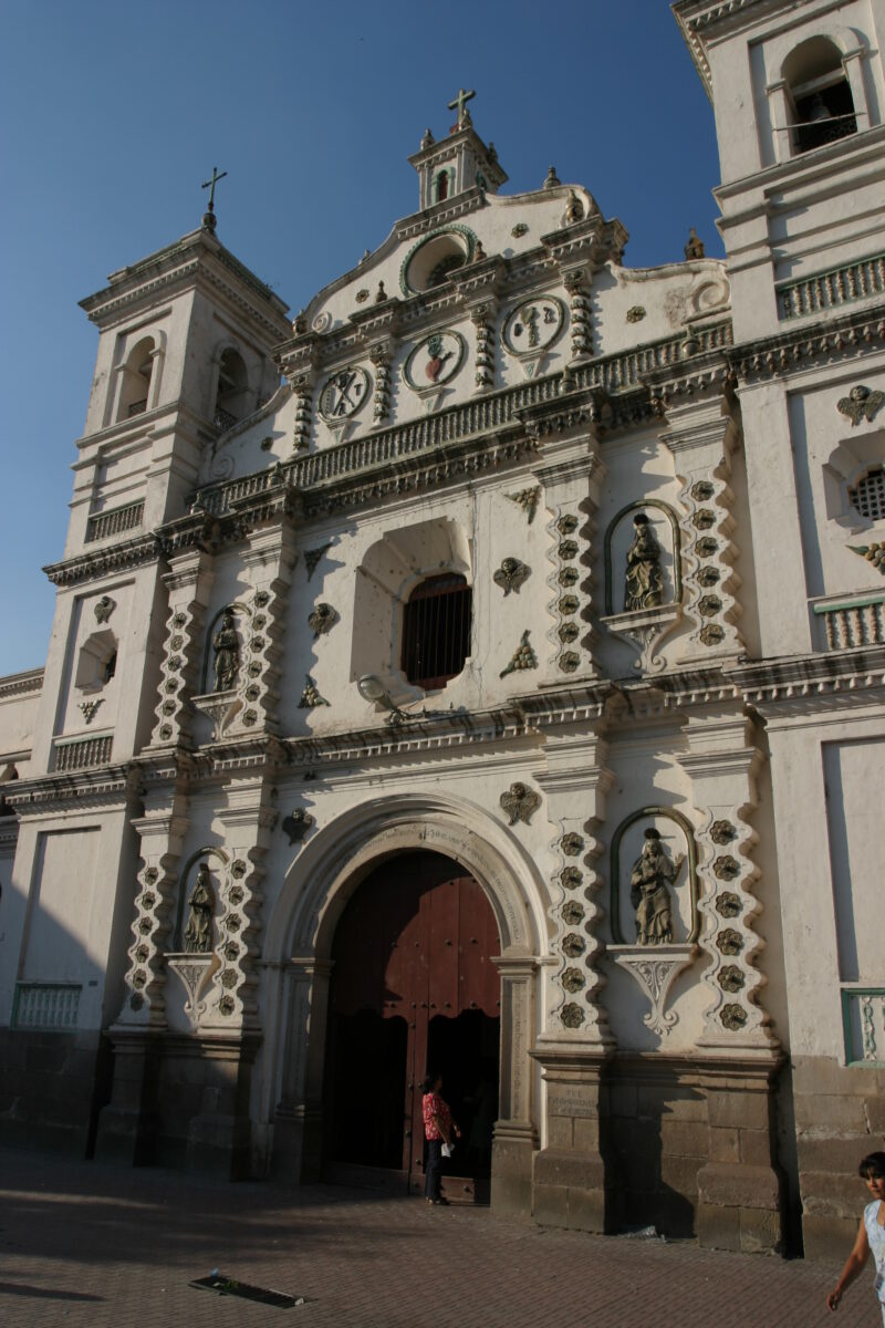 Stock Images of Honduras — Catholic Churches in Honduras — Honduras, Tegucigalpa, city, street, streets