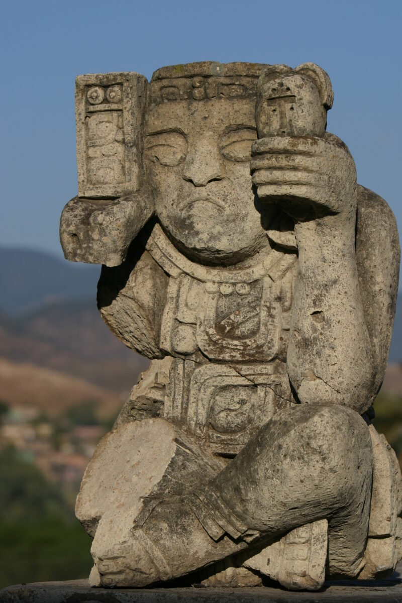 Stock Images of Honduras — Mayan Stone sculptures in Honduras — Honduras, Mayan, Figurines, statues, stone