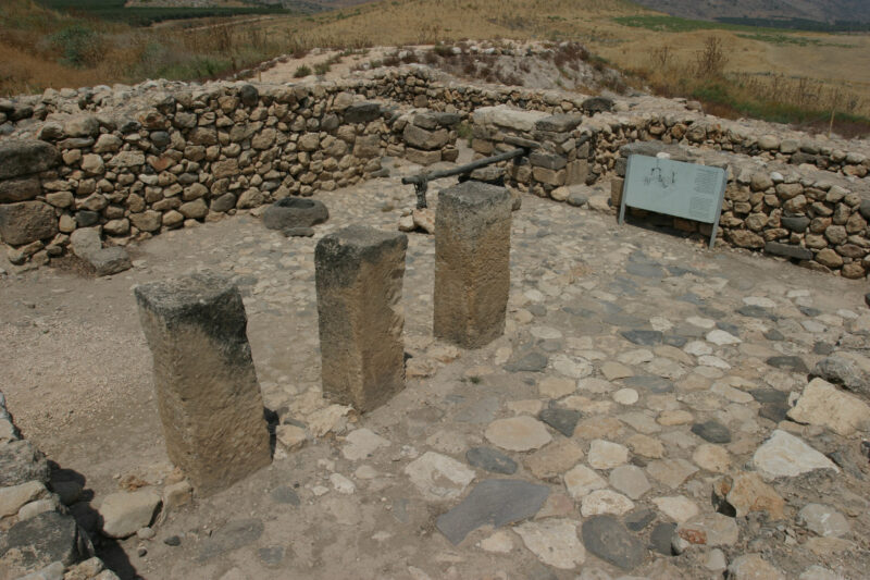 Hazor Archeology Site — Northern Israel, Hazor, archeology