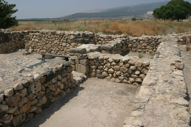 Hazor Archeology Site — Northern Israel, Hazor, archeology