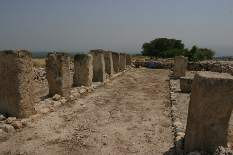 Hazor Archeology Site — Northern Israel, Hazor, archeology