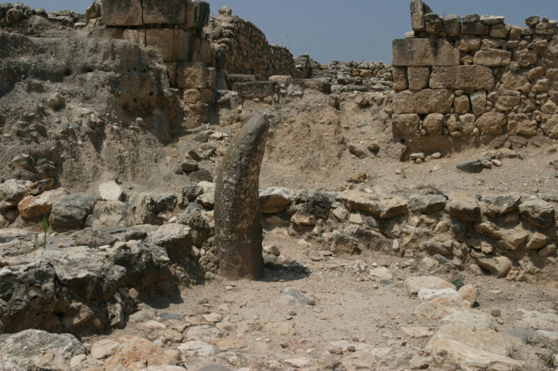 Hazor Archeology Site — Northern Israel, Hazor, archeology