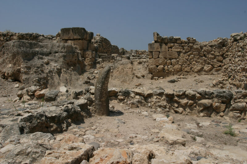 Hazor Archeology Site — Northern Israel, Hazor, archeology