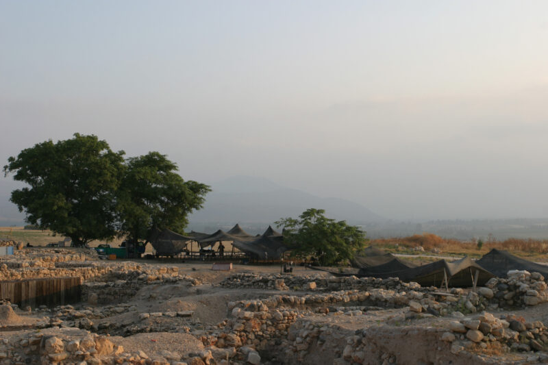 Hazor Archeology Site — Northern Israel, Hazor, archeology
