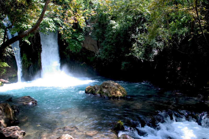 Banias Nature Reserve — The beautiful refreshing scenes of the Hermon Nature Reserve — Israel, Banias Nature Reserve, Hermon Stream, river, nature