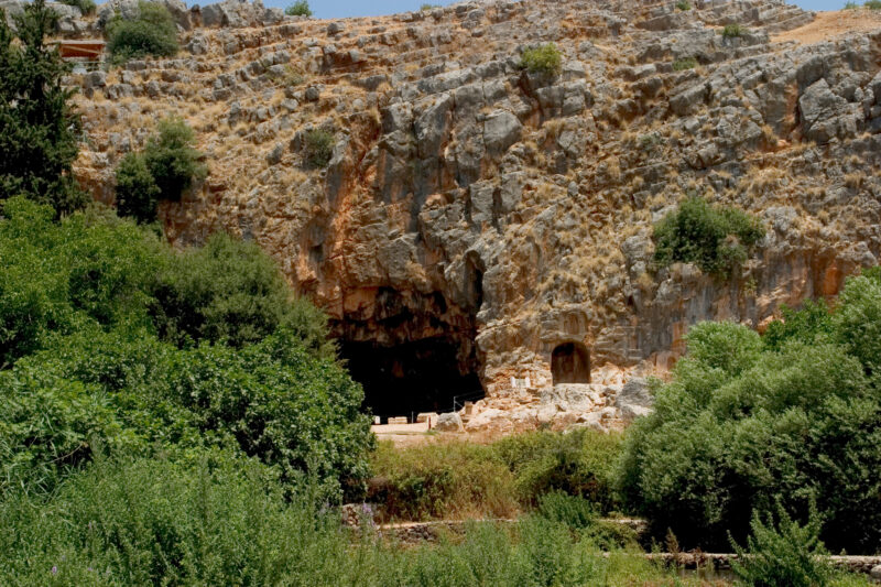 Banias Nature Reserve — Israel, Banias Nature Reserve, Cave of Pan