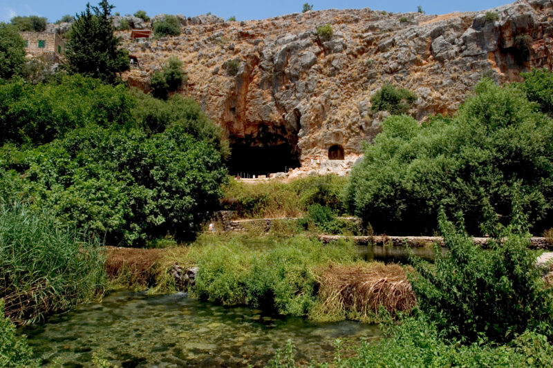 Banias Nature Reserve — Israel, Banias Nature Reserve, Cave of Pan