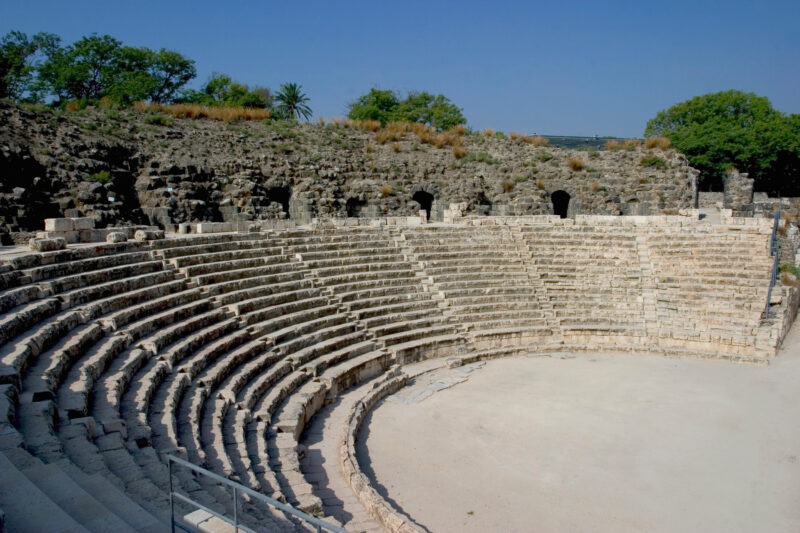 Beit She’an — Roman Ruins of Beit She'an in Isreal — Israel, Beit She'an, archaeology, Roamn Ruins