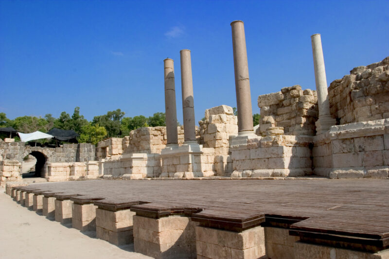 Beit She’an — Roman Ruins of Beit She'an in Isreal — Israel, Beit She'an, archaeology, Roamn Ruins