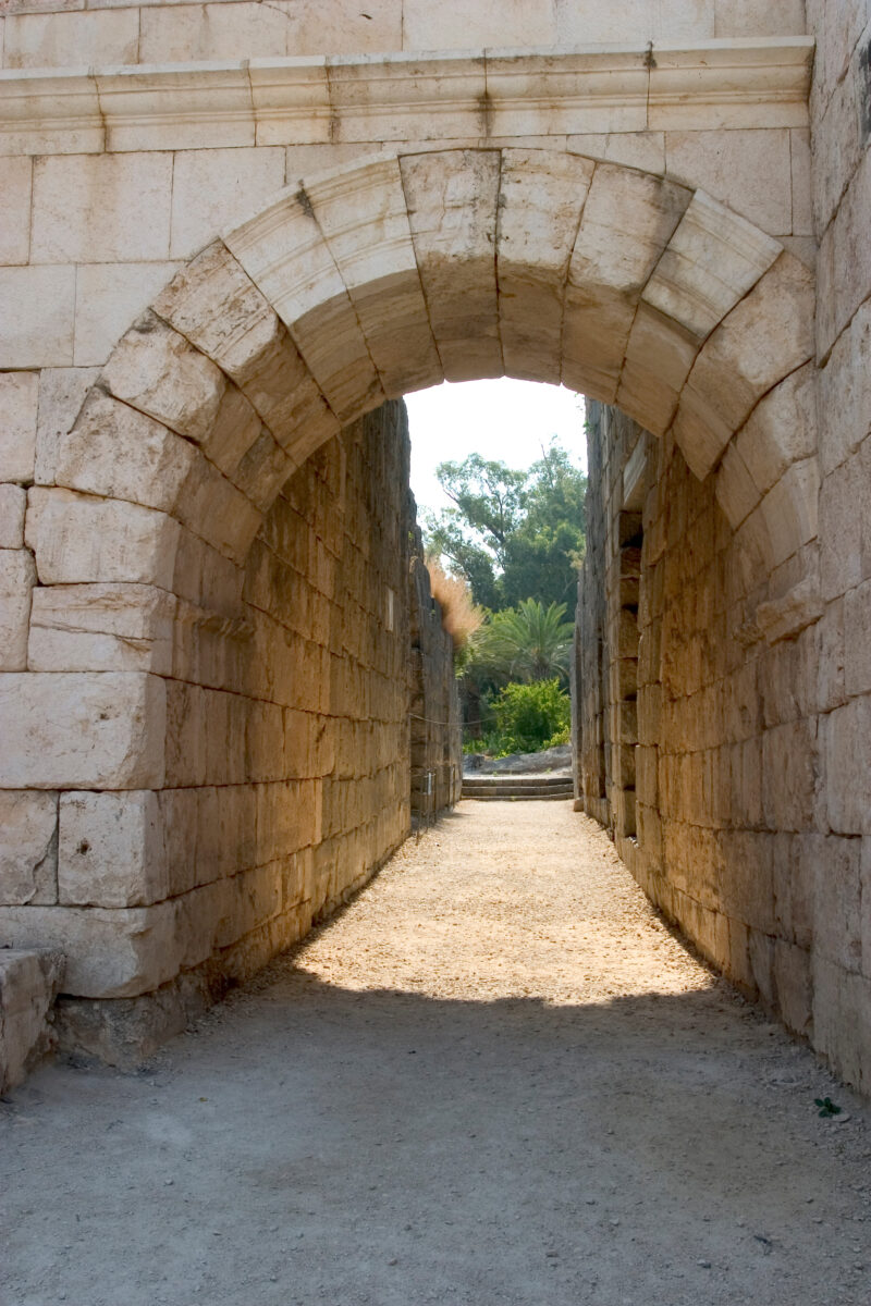 Beit She’an — Roman Ruins of Beit She'an in Isreal — Israel, Beit She'an, archaeology, Roamn Ruins