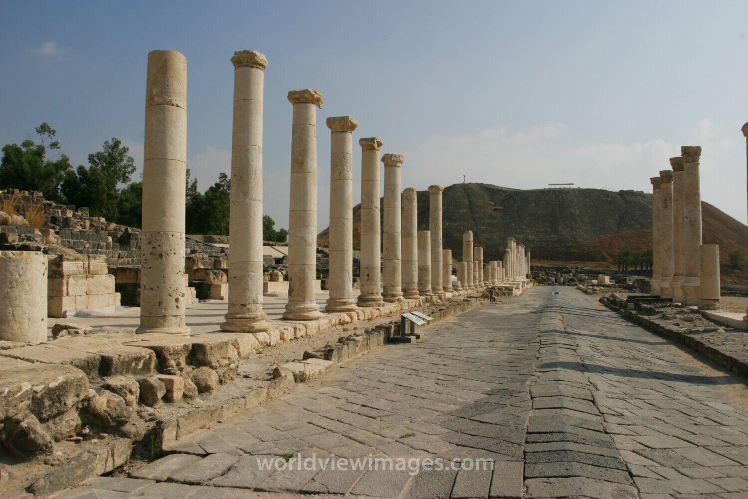 Pillars of Beit She’an, Israel