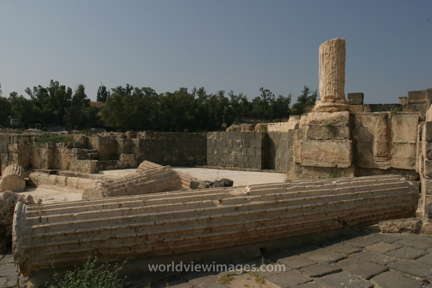 Pillars of Beit She’an, Israel