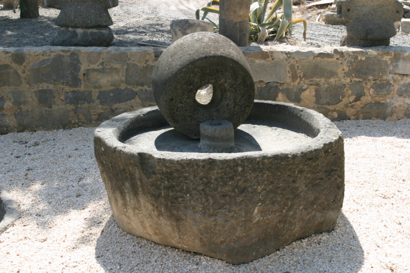 Grinding Mill — Israel, archaeology, Grinding Mill