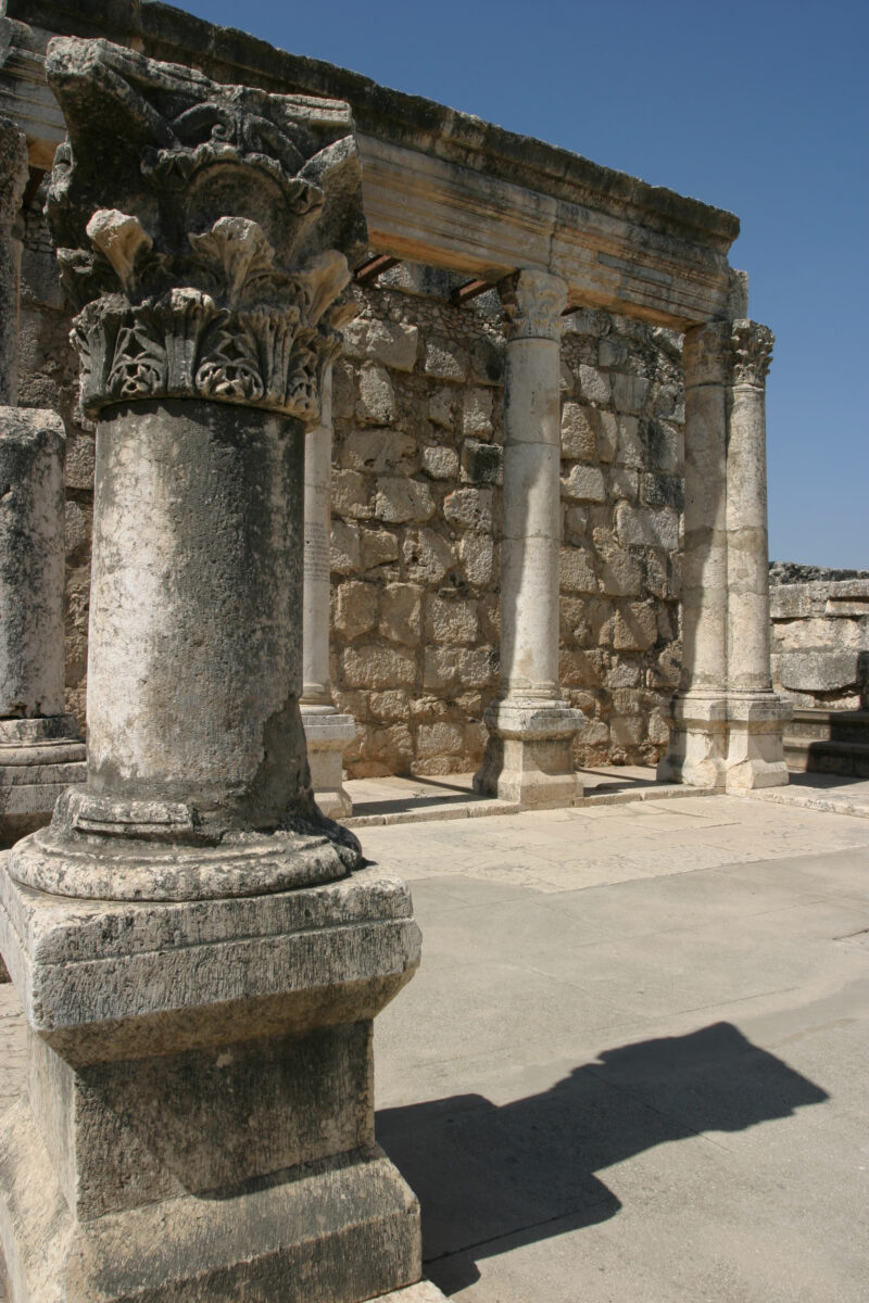 Capernaum in Isreal — Israel, Capernaum, ruins