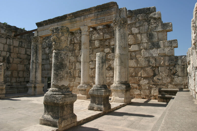 Capernaum in Isreal — Israel, Capernaum, ruins