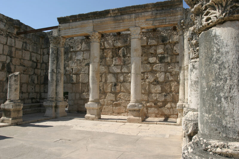 Capernaum in Isreal — Israel, Capernaum, ruins