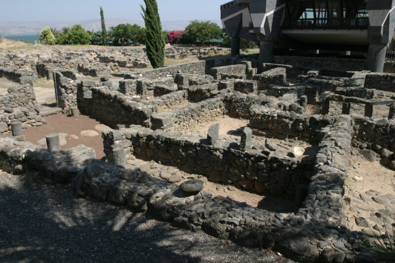 Capernaum in Isreal — Israel, Capernaum, ruins