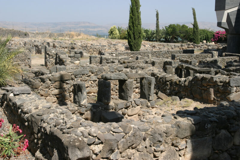 Capernaum in Isreal — Israel, Capernaum, ruins