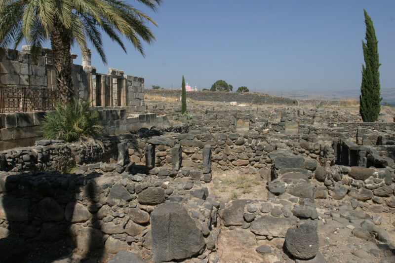 Capernaum in Isreal — Israel, Capernaum, ruins