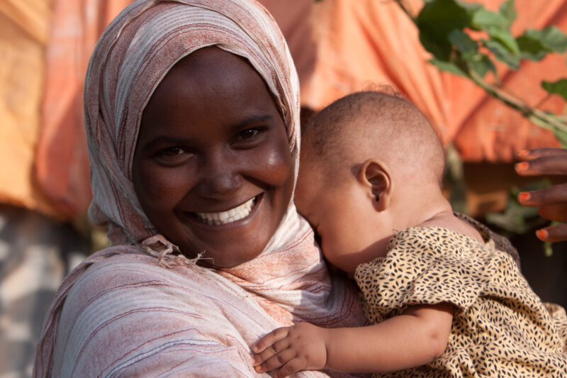 Mother and Baby in Somolia — Somolia, drought, IDP, Internally Displaced