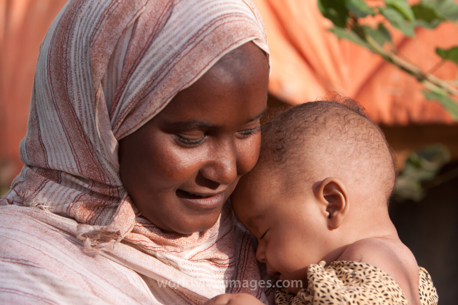 Mother and Baby in Somolia