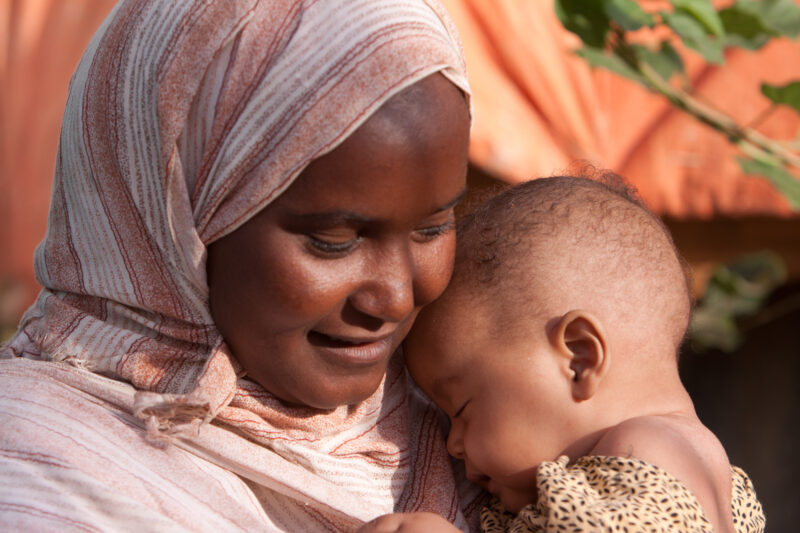 Mother and Baby in Somolia — Somolia, drought, IDP, Internally Displaced