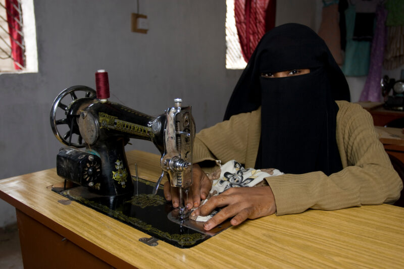 Learning to Sew — Somolia, Skills Training, Learning to Sew, Adult Education