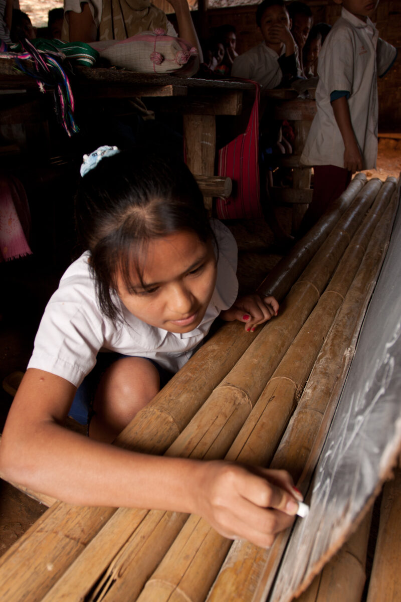 Living in a Refugee Camp — Karen people from Myanmar (Burma) have spent years in in refugee camps along the Thai/Burma border, to avoid violence from the mil...