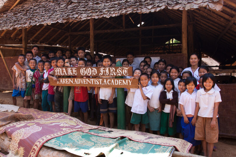 Living in a Refugee Camp — Karen people from Myanmar (Burma) have spent years in in refugee camps along the Thai/Burma border, to avoid violence from the mil...