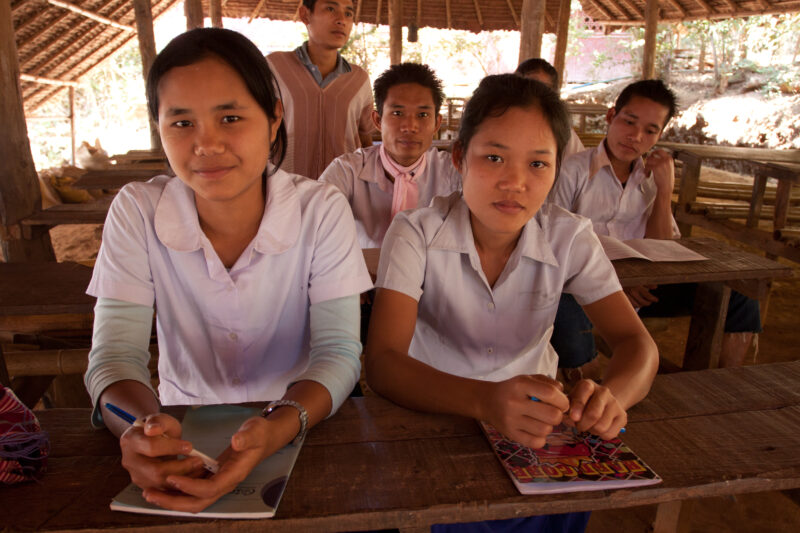 Living in a Refugee Camp — Karen people from Myanmar (Burma) have spent years in in refugee camps along the Thai/Burma border, to avoid violence from the mil...